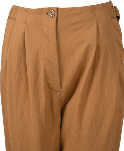 Pantaloni casual Patrizia Pepe ZJ2172/A3KN Brzowy Barbati (BM 17601589) 3