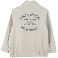 Jachete pentru Fete - Jachete Zadig & Voltaire Jacket BEIGE Fete (BM 17601637) - B-mall.ro
