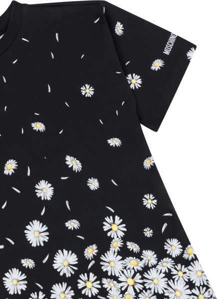 Rochii casual Moschino Daisy Dress In Black BLACK Fete (BM 17601640) 3