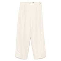 Pantaloni office LAUREN RALPH LAUREN PANTS 200970144001 IVORY BEIGE Femei