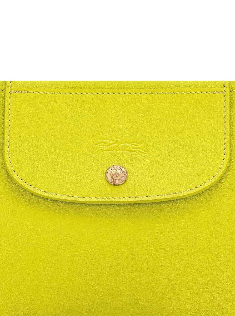 Genti de mana Longchamp Green Handbag With Embossed Logo On The Front And Adjustable And Removable Shoulder Strap In Leather Woman GREEN Femei (BM 17602206) 3