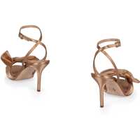 Pantofi cu toc Alberta Ferretti Dama - Pantofi cu toc Alberta Ferretti Alberta Ferretti Satin Sandals Beige Femei (BM 17602683) - B-mall.ro