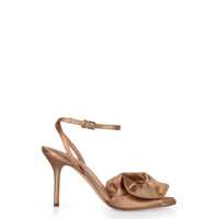 Pantofi cu toc Alberta Ferretti Satin Sandals Femei