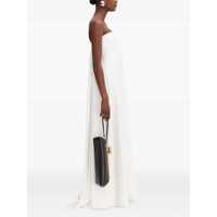 Imbracaminte JACQUEMUS Dama - Rochii JACQUEMUS Le Robe Bustier White Off-Shoulder Long Dress With Folded Train On The Rear In Viscose Stretch Woman WHITE Femei (BM 17602707) - B-mall.ro