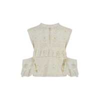 Topuri Chloe Dama - Topuri Chloe Chlo Crochet Knit Top Beige Femei (BM 17604264) - B-mall.ro