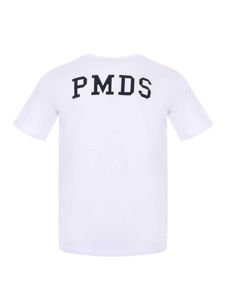 Topuri Pmds Pmds  T-Shirts And Polos WHITE Barbati (BM 17605197) 3