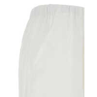 Pantaloni casual ANTONELLI Dama - Pantaloni casual ANTONELLI White Bermuda Shorts With Elastic Waist And Side Pocket In Linen Woman WHITE Femei (BM 17605725) - B-mall.ro