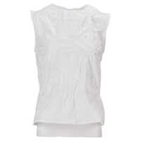 Topuri Niccolò Pasqualetti Carta Tank - Elastic Ring Embroidered Poplin Femei
