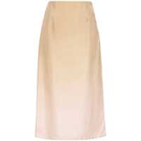 Fuste Prada Prada Silk Midi Skirt