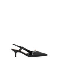 Pantofi cu toc Pinko Gloria Patent Leather Slingback Pumps Femei