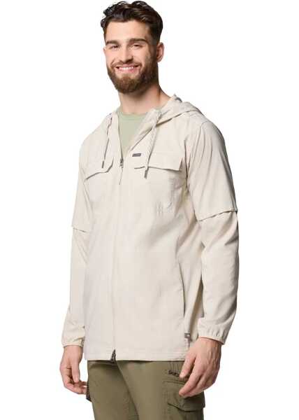 Jachete Columbia Skien Valley Hooded Light Jacket Beige Barbati (BM 17606455) 2
