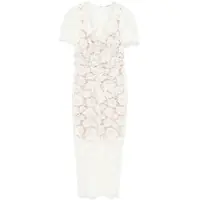 Rochii casual Lace Midi Dress Femei