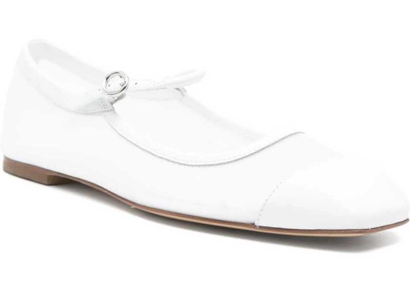 Balerini AEYDE Dancer Uma WHITE Femei (BM 17606506) 2