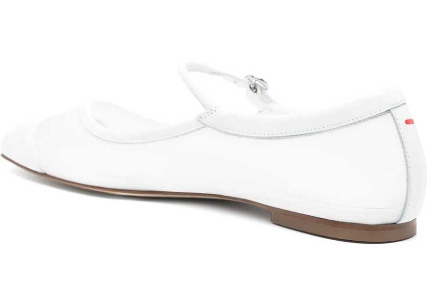 Balerini AEYDE Dancer Uma WHITE Femei (BM 17606506) 3