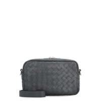 Genti de umar Bottega Veneta Small Intrecciato Camera Bag Barbati