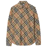 Camasi Burberry Burberry Checked Cotton Shirt