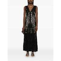 Rochii P.A.R.O.S.H. Dama - Rochii P.A.R.O.S.H. P.A.R.O.S.H. Long Dress Black Femei (BM 17607105) - B-mall.ro