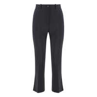 Pantaloni casual Elisabetta Franchi Cropped Flared Trousers Femei