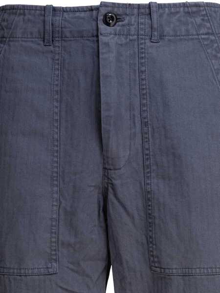 Pantaloni casual Alex Mill Vintage OG107 trousers Blue Barbati (BM 17607645) 3