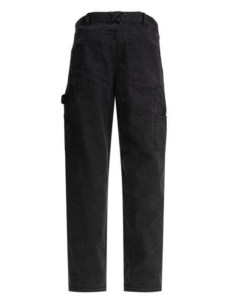 Pantaloni casual Alex Mill Painter denim trousers Black Barbati (BM 17607648) 2