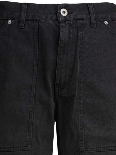 Pantaloni casual Alex Mill Painter denim trousers Black Barbati (BM 17607648) 3