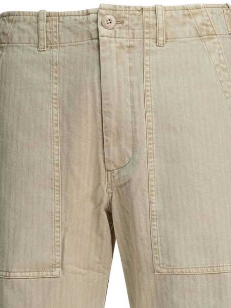 Pantaloni casual Alex Mill Vintage OG107 trousers Beige Barbati (BM 17607651) 3