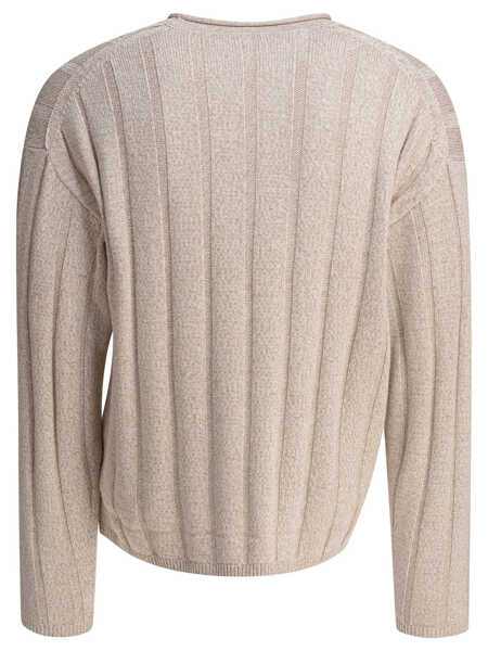 Pulovere Alex Mill James Rollneck Crew Neck Sweater Beige Barbati (BM 17607660) 2