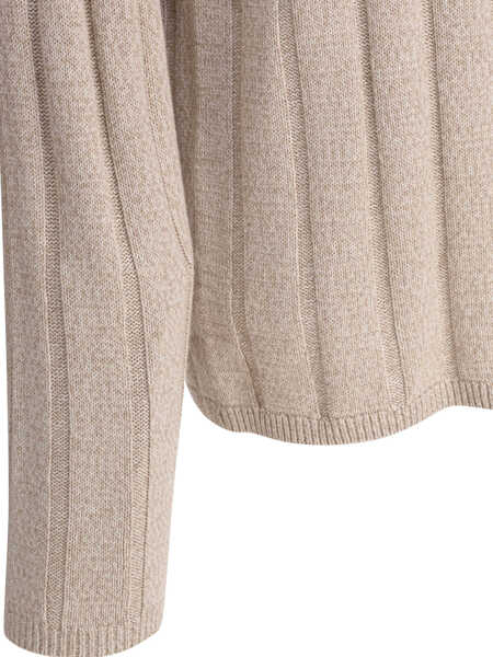 Pulovere Alex Mill James Rollneck Crew Neck Sweater Beige Barbati (BM 17607660) 4