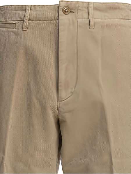 Pantaloni casual Alex Mill Straight leg trousers Beige Barbati (BM 17607690) 3