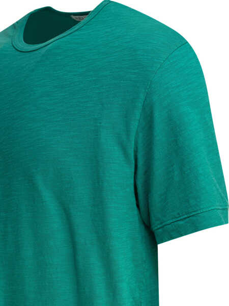 Tricouri Alex Mill Cotton t-shirt Green Barbati (BM 17607699) 4