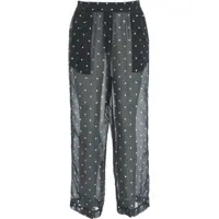 Pantaloni eleganti Pants with polka dots Femei
