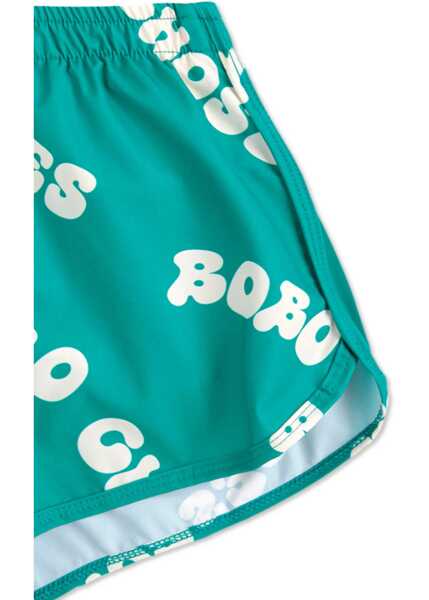 Costume de baie Bobo Choses All Over Logo Costume GREEN Baieti (BM 17608114) 4