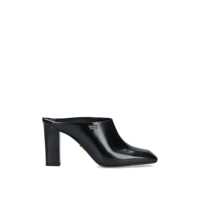 Saboti Prada Dama - Saboti Prada Prada Leather Logo Mules Black Femei (BM 17608155) - B-mall.ro