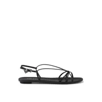 Sandale Prada Leather Flat Sandals Femei