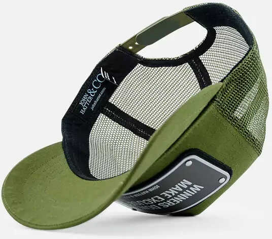 Sepci JOHN HATTER & CO WINNERS DONT MAKE EXCUSES Green Barbati (BM 17608216) 6