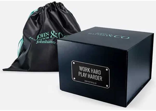 Sepci JOHN HATTER & CO WORK HARD PLAY HARDER BLACK Black Barbati (BM 17608228) 4