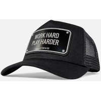 Sepci WORK HARD PLAY HARDER BLACK Barbati