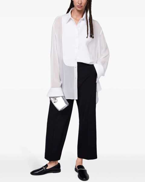 Camasi casual Stella McCartney Sheer Over Shirt White Femei (BM 17608255) 2