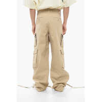 Pantaloni casual Dolce & Gabbana pentru Barbati - Pantaloni casual Dolce & Gabbana 2003 Cotton Cargo Pants With Drawstringed Ankle Beige Barbati (BM 17608279) - B-mall.ro
