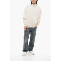 Pulovere casual FEAR OF GOD pentru Barbati - Pulovere casual FEAR OF GOD Turtleneck Virgin Wool Pullover White Barbati (BM 17608456) - B-mall.ro