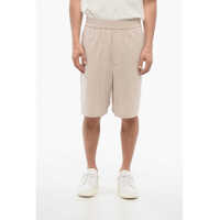 Pantaloni scurti 4-Pocketed Cotton Shorts With Elastic Waistband Barbati