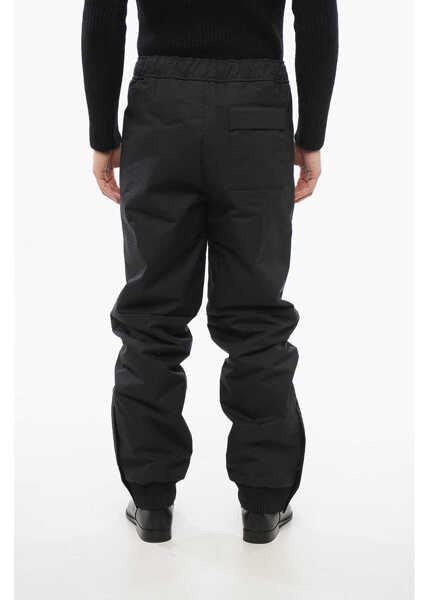Pantaloni casual Fendi Nylon Ski Pants With Knitted Cuffs Black Barbati (BM 17608492) 2