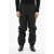 Fendi Nylon Ski Pants With Knitted Cuffs Black