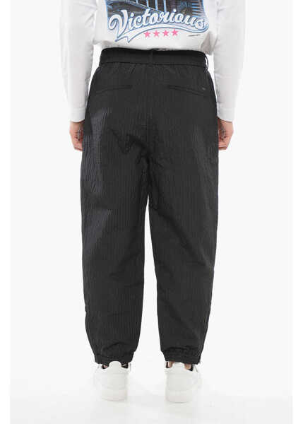 Pantaloni de trening Armani Emporio Padded Nylon Sweatpants With Cuffs Black Barbati (BM 17608498) 2