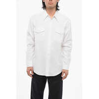 Camasi casual Cotton Change Utility Shirt With Classic Collar Barbati