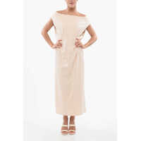 Pantaloni casual Double Pleated Takaroa Pants With Elastic Waistband Femei
