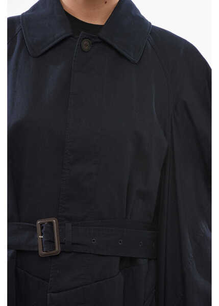 Paltoane Balenciaga Oversized Trench With Puffed Sleeves Blue Femei (BM 17608633) 3