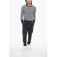 Pantaloni de trening pentru Barbati pagina 4 - Pantaloni de trening BERLUTI Front Pleated Fleeced Cotton Sweatpants Blue Barbati (BM 17608648) - B-mall.ro