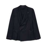 Costume Tagliatore Double-Breasted Virgin Wool Jacket Barbati