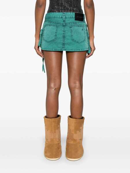 Fuste THE ATTICO The Attico Skirts GREEN Femei (BM 17609718) 4